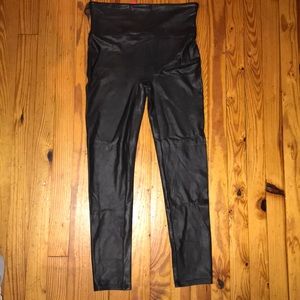 Spanx Faux Leather Leggings